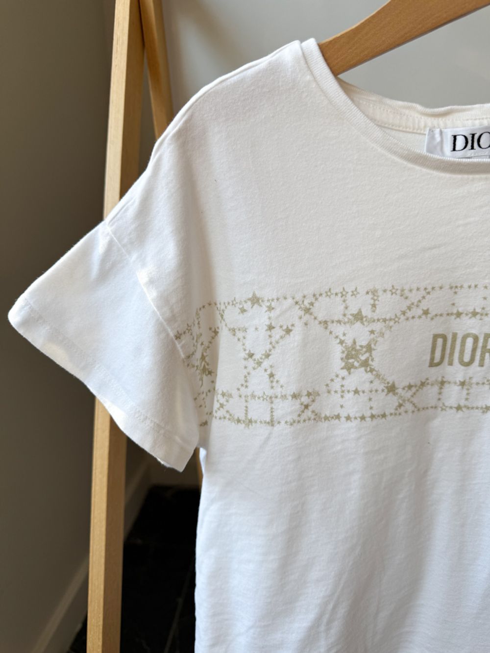 Хлопковая футболка Dior, 128