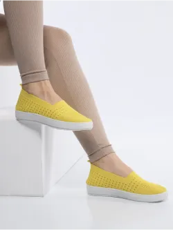 Мокасины летние текстильные