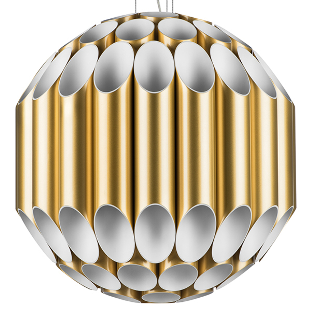 720802 Люстра SIENA 80х40W G9 ЗОЛОТО/БЕЛЫЙ