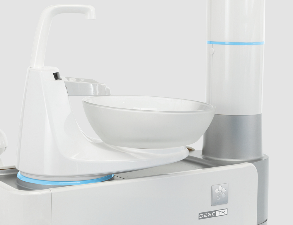 Стоматологическая установка Stern Weber S220 (эл.мотор с ф/о, шланг турбины с ф/о, цветной дисплей)