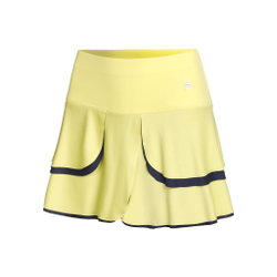 Женская теннисная юбка Fila Cosima Skirt Women - Yellow, Dark Blue