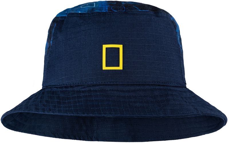 Панама хлопок Buff Sun Bucket Hat Unrel Blue Фото 1