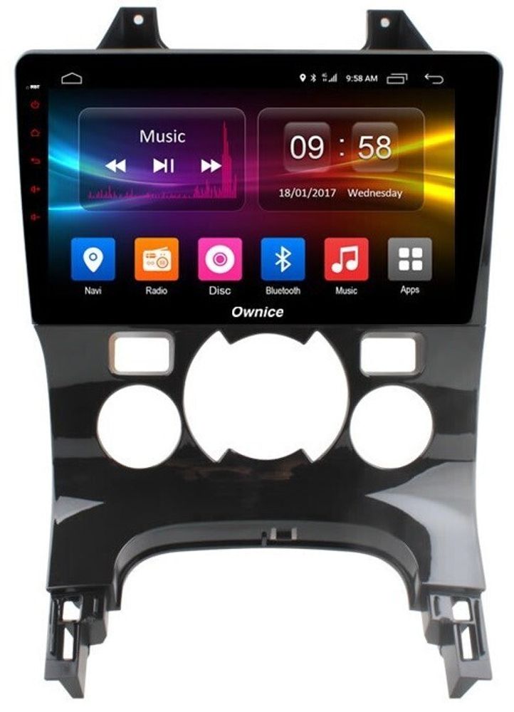 Магнитола для Peugeot 3008 2010-2017 (климат) - Carmedia OL-9965-A QLed, Android 12, TS10, CarPlay, 4G SIM-слот