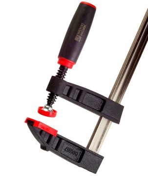 Струбцина WOODWORK из ковкого чугуна, F-образная, 500x80 мм, усилие прижима до 270 кг din5117 FCB-5080