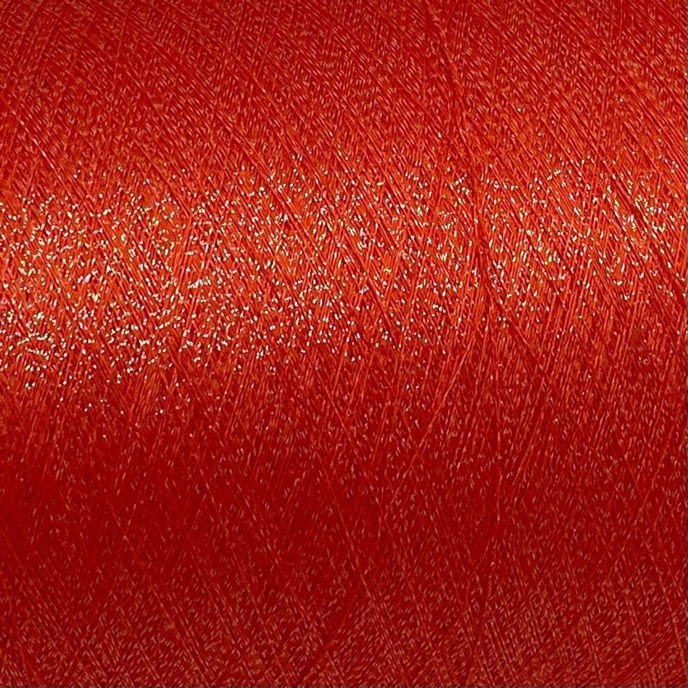 Бобинная пряжа вискоза с люрексом для вязания