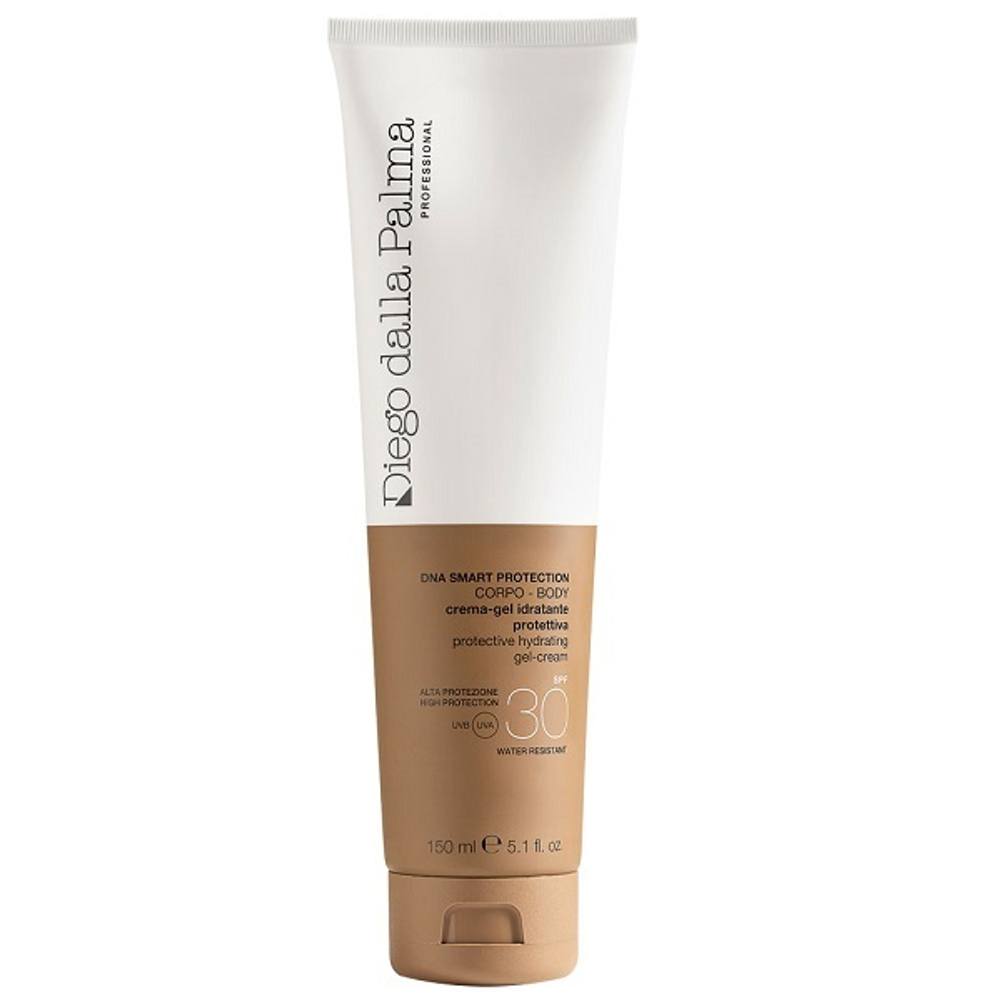 Водостойкий солнцезащитный легкий крем для тела SPF30 Diego Dalla Palma Protective Hydrating Gel-Cream 150мл