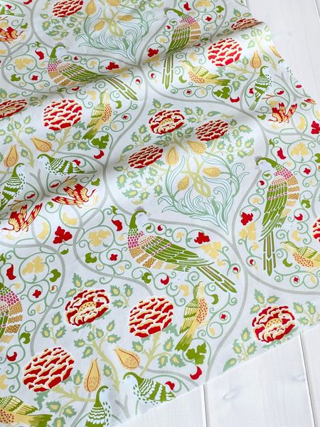 Seasons by may светло-бежевый 100% хлопок, Handmade Fabrics 4