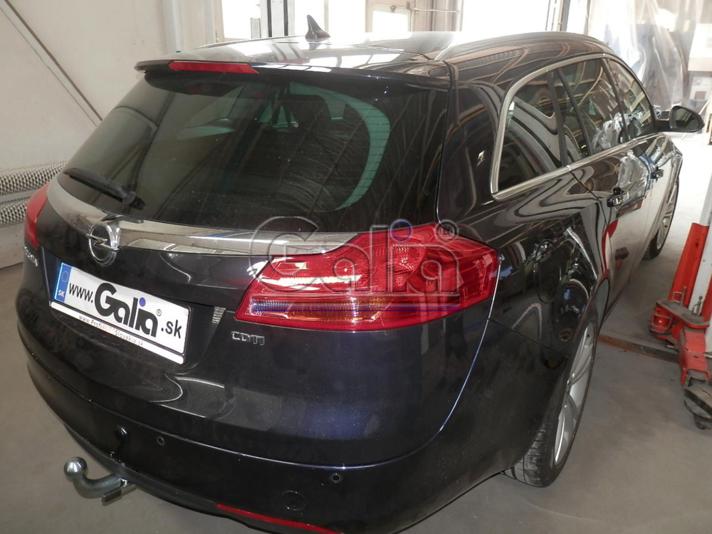 Фаркоп оцинкованный Galia O059A для Opel Insignia седан/универсал/хетчбек 2009-(паспорт и сертификат в комплекте)(без электрики)