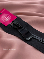 Молния тракторная двухзамковая черная