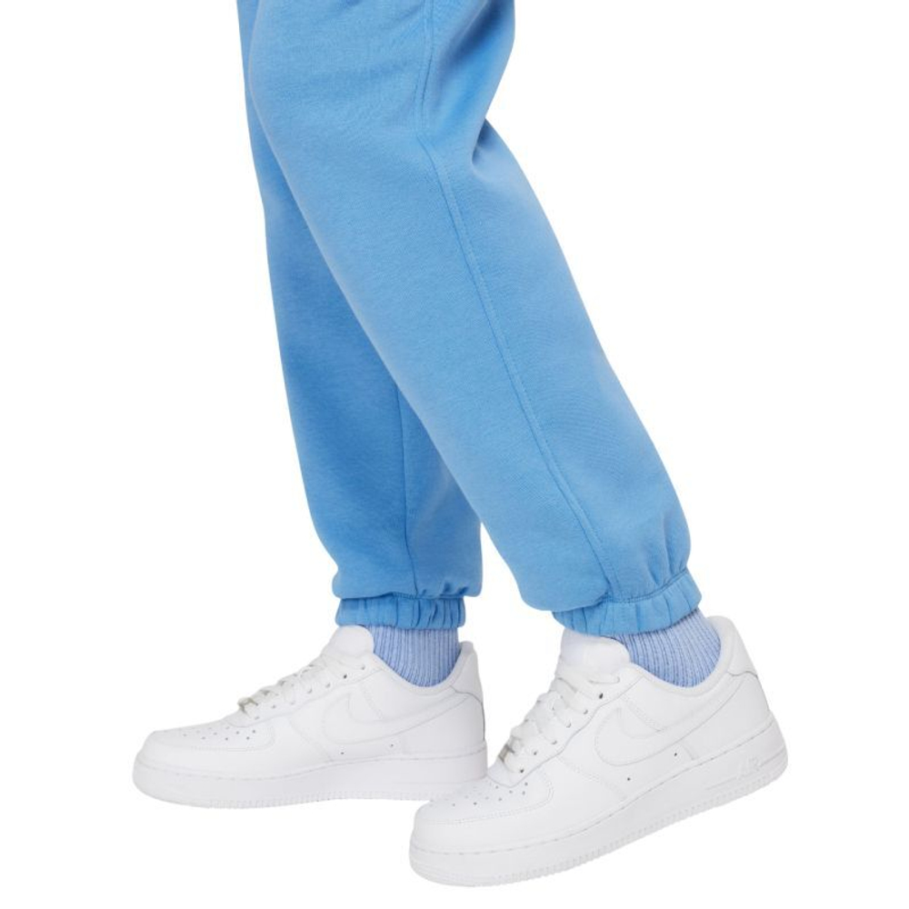 Детские теннисные брюки Nike Kids Sportswear Club Fleece Loose - Blue
