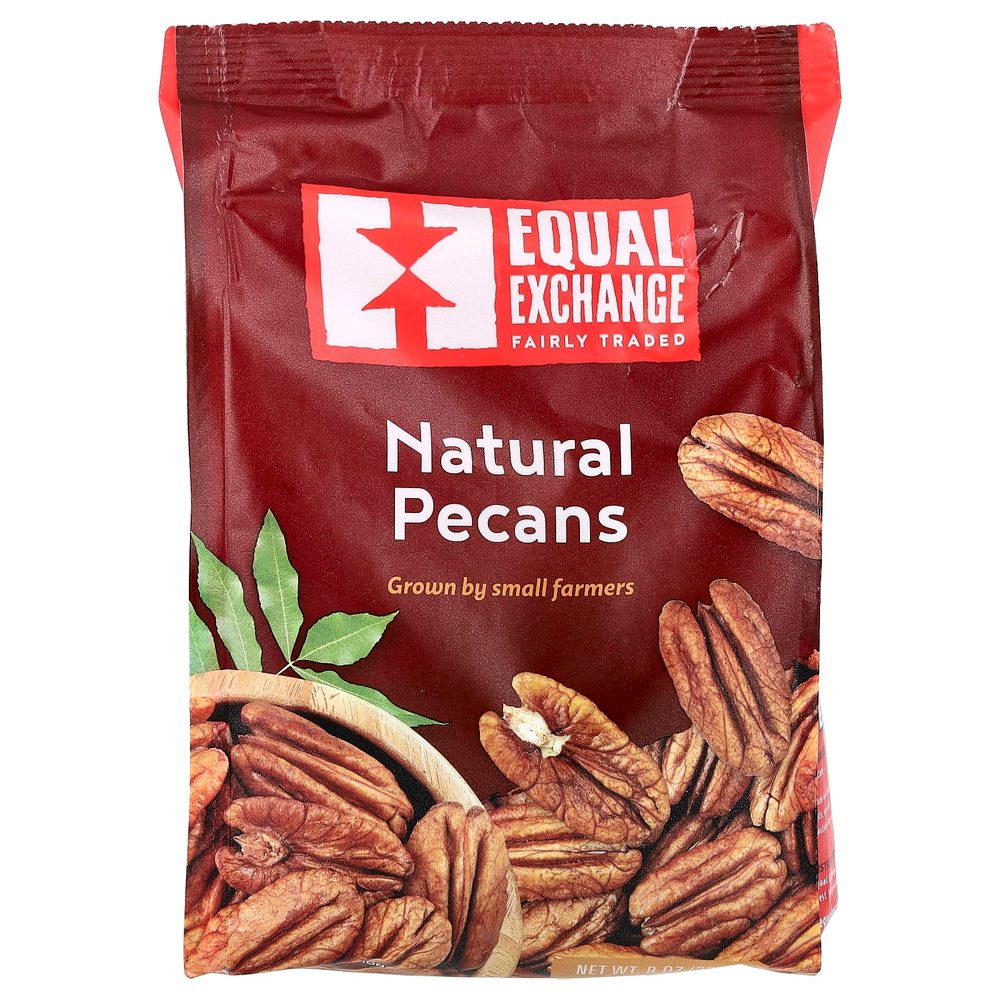 Equal Exchange, натуральный пекан, 237 г (8 унций)