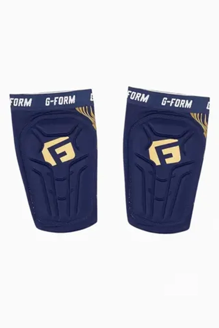 Футбольные щитки G-Form V2 - темно-синий