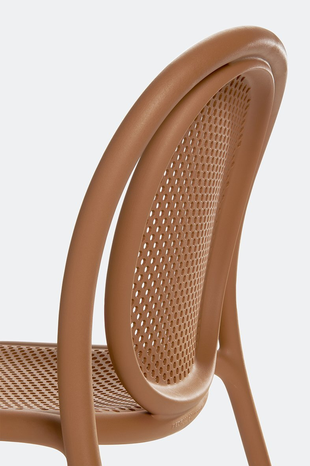 Стул пластиковый Pedrali Remind, терракотовый