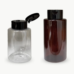 Крышка 24 флип-флоп Черная гладкая