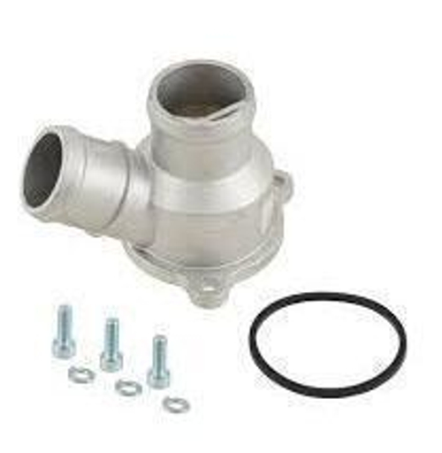 Термостат для ВАЗ Калина 1118, 1117, 1119 крышка с термоэлементом Metal-Incar производство Польша