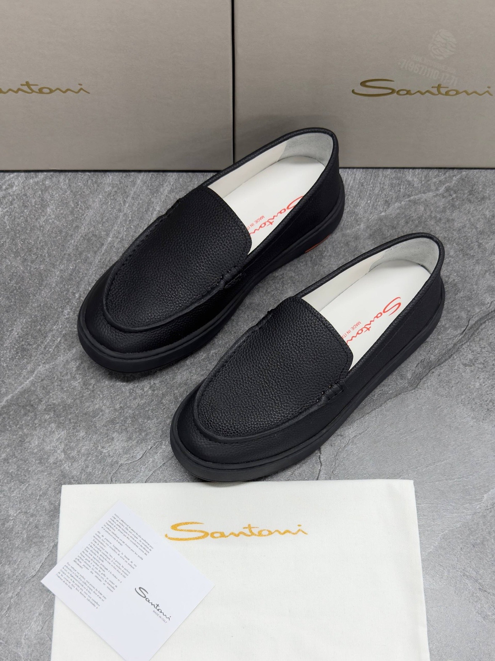 Лоферы Santoni