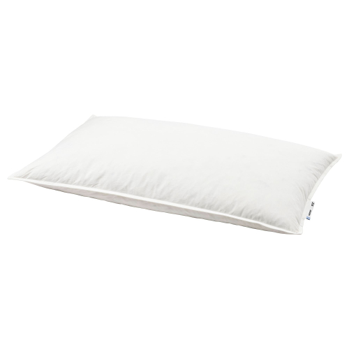 Подушка низкая IKEA LUNDTRAV (ЛУНДТРАВ), Белый, 50х80 см