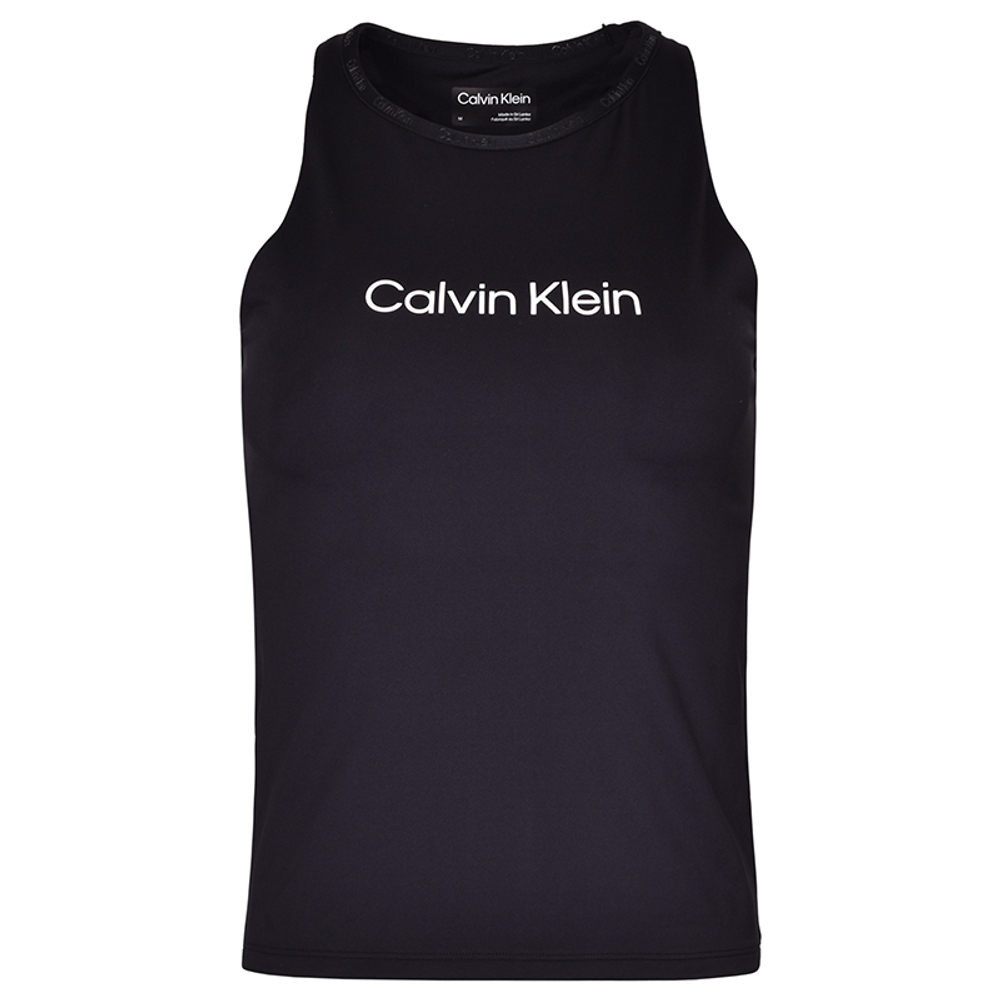 Топ теннисный Calvin Klein WO - Tank Top W/Shelf Bra - black beauty