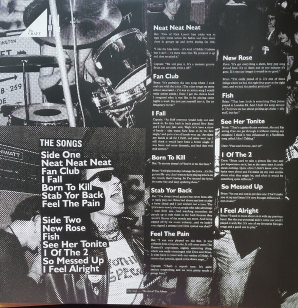 The Damned / Damned Damned Damned (40th Anniversary Edition)(LP)