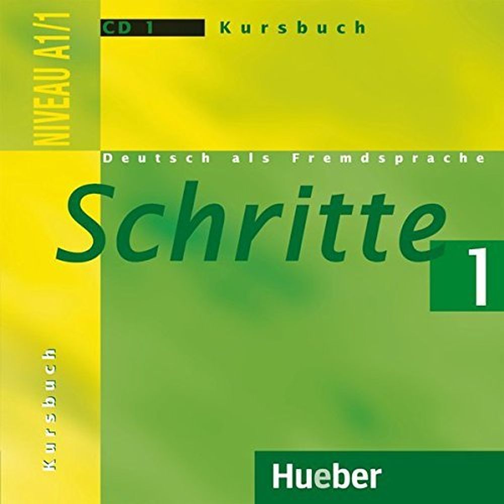 Schritte 1 CD x1 zum Kursbuch