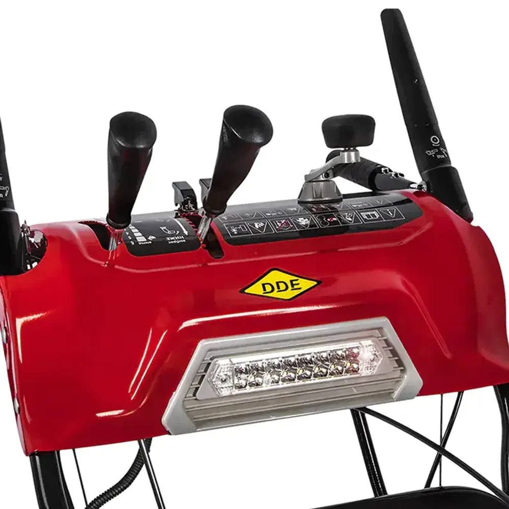 DDE ST9071LE бензиновый снегоуборщик 9 л.с. ковш 71 см, выброс 11 м, 6 вперед/2 назад 911-932