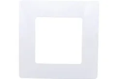 Рамка Legrand Etika 1-постовая белая 25650