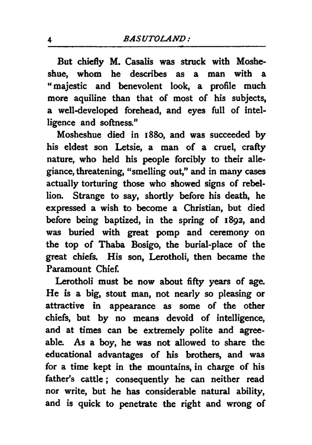 Basutoland: Its Legends and Customs | Minnie Martin