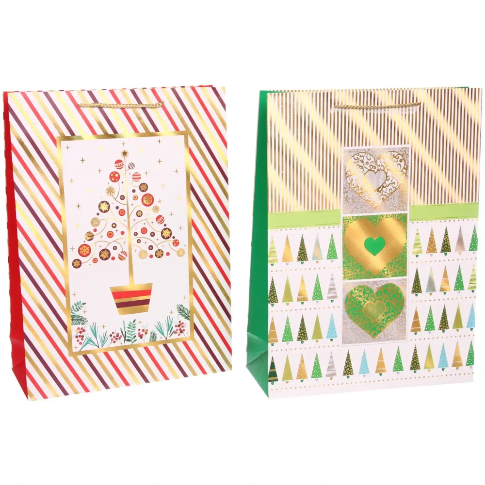 Пакет подарочный «Зимняя нежность» 31*42*12 см, микс