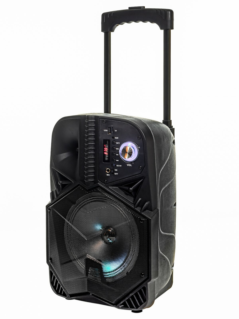 Портативная колонка BT SPEAKER  BT-1839 Bluetooth, с микрофоном для караоке, FM, MP3 и подсветкой