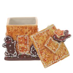 GAEM Конфетница "Пряничный домик", 700 мл, L13,5 W12 H21,5 см