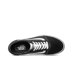 Мужские кеды Vans Ward Suede Canvas 'Black White' VN0A36EMC4R