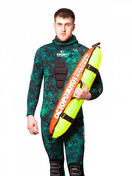 Буй Sargan Гладыш маркерно-трансп. с грузовым карманом оранжево-желтый