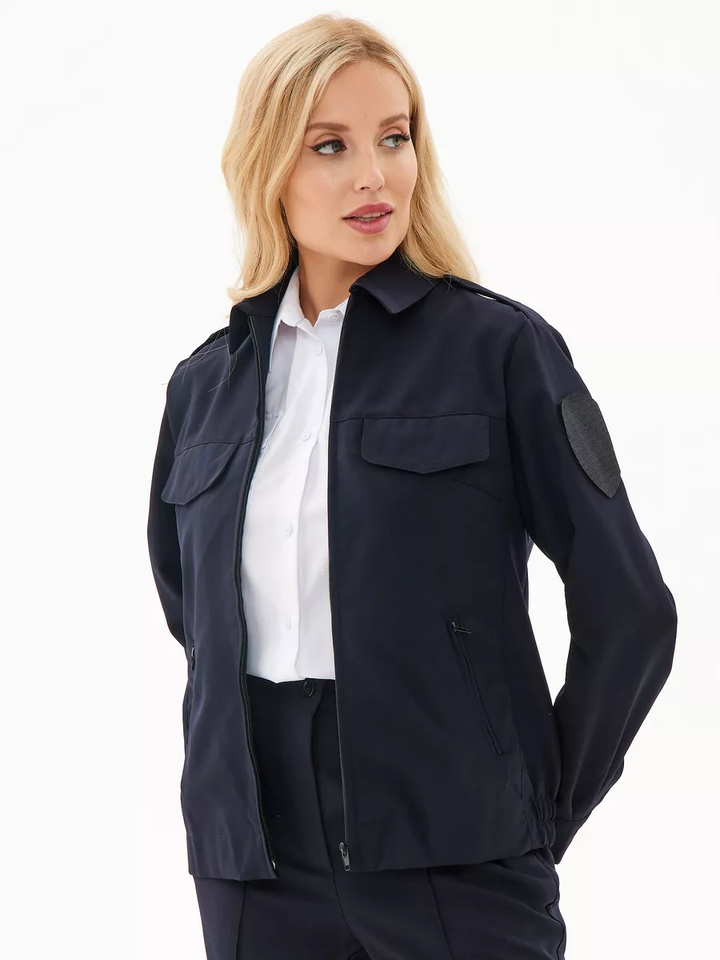 Костюм полиции женский офисный нового образца (ткань габардин) (А)