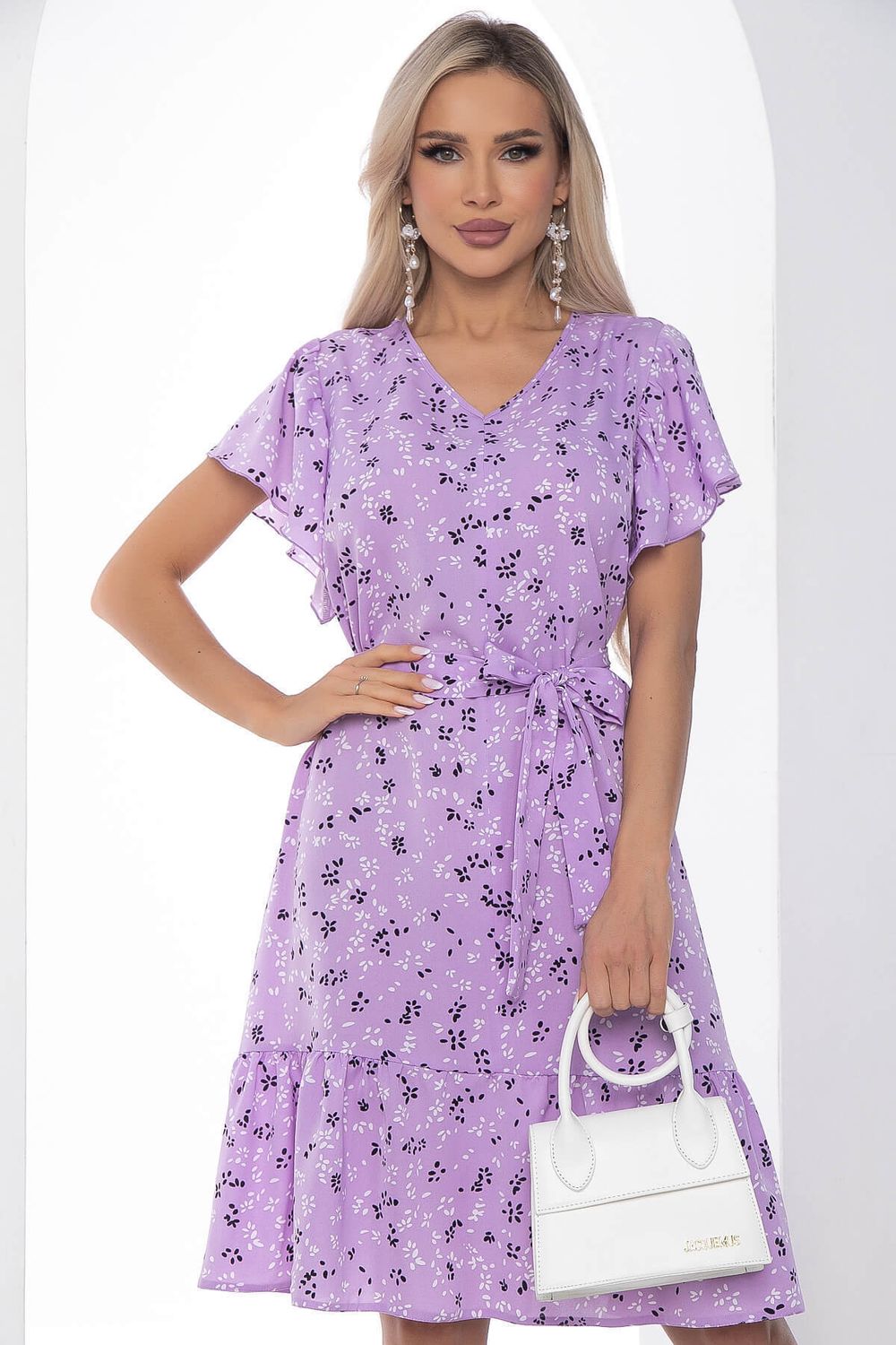 Платье Энжел сиреневое П10133 LT Collection (Акция)