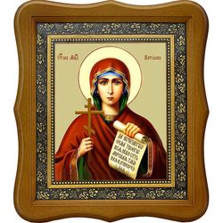 Наталия Никомидийская Святая мученица. Икона на холсте.