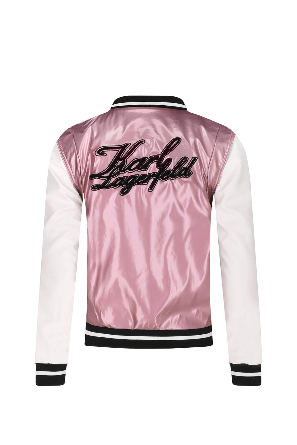 Куртка бомбер Karl Lagerfeld Kids - розовый(Z30106)