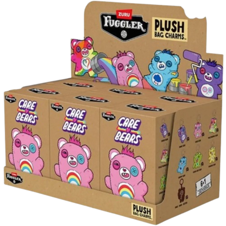 Рандомный брелок Blind Box Fuggler Care Bears plush keychain