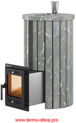 Печь для бани Эверест "Steam Master 24 INOX" Ламель Талькохлорит, S-20