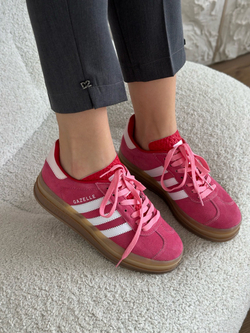 Кеды из натуральной замши