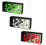 Часы зеркальные LED MIRROR DS-3628L/4 Green