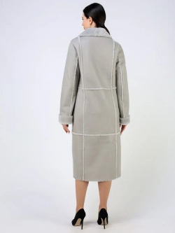 Дубленка зимняя натуральная длинная