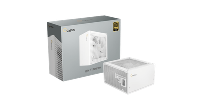 Блок питания Ocypus 1200W, Iota P1200 WH, Full Modular, 80+ GOLD, Белый, Iota-P1200-G1FFWH025X-EU