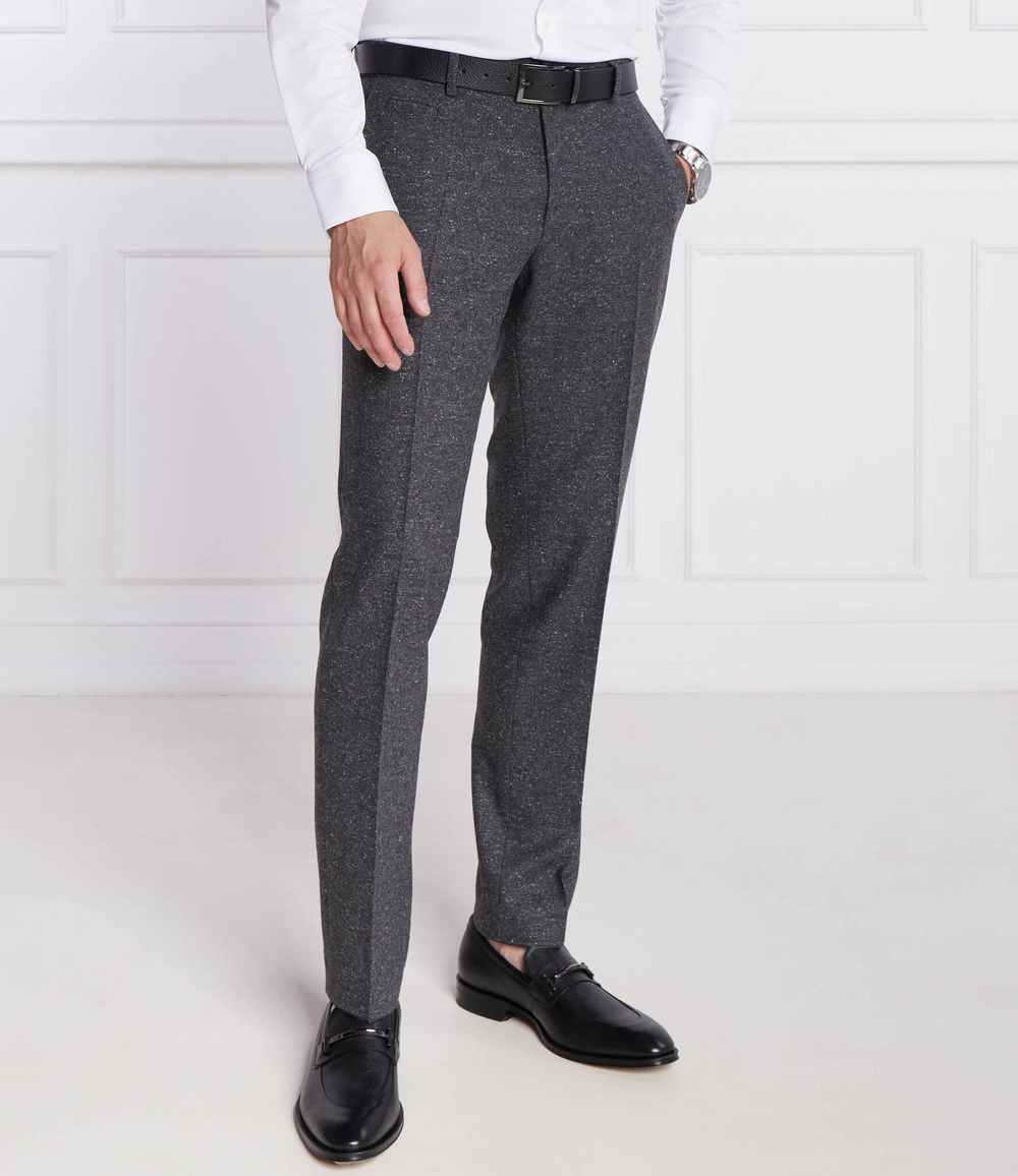 хлопковое штаны h-genius-224 BOSS BLACK - графитовый(50481960)