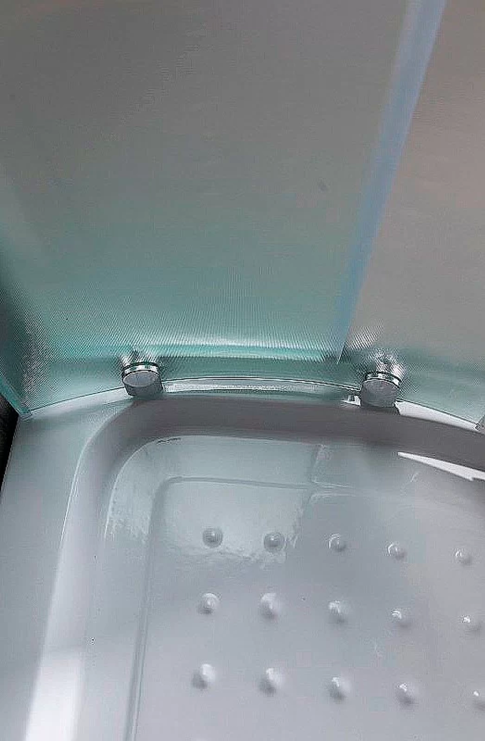 Душевой уголок Esbano ESR-8027A ESUGR8027AL 120x80 стекло рифленое, матовое/профиль хром