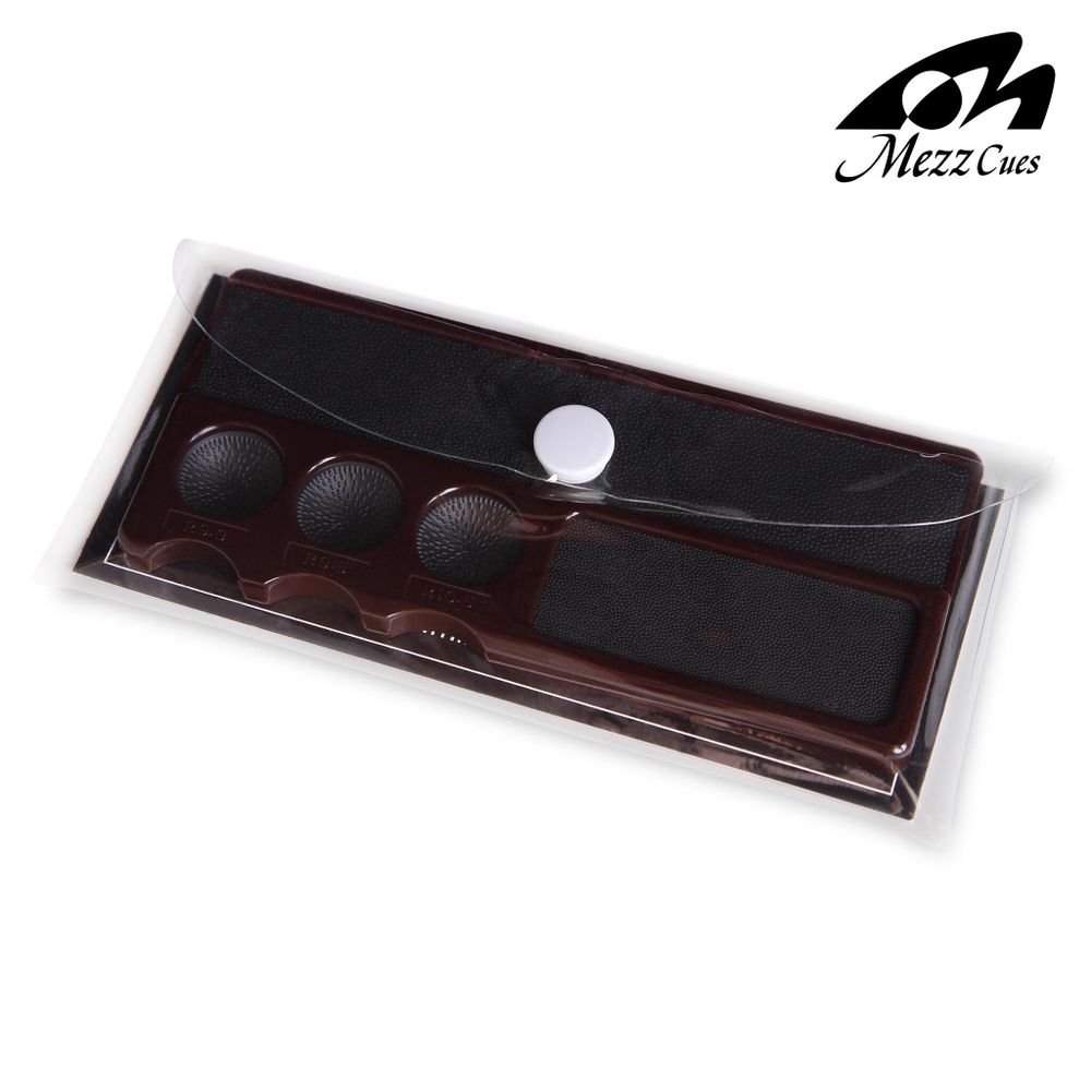 Инструмент для наклейки  Mezz Cue Magic Professional Tip Tool коричневый
