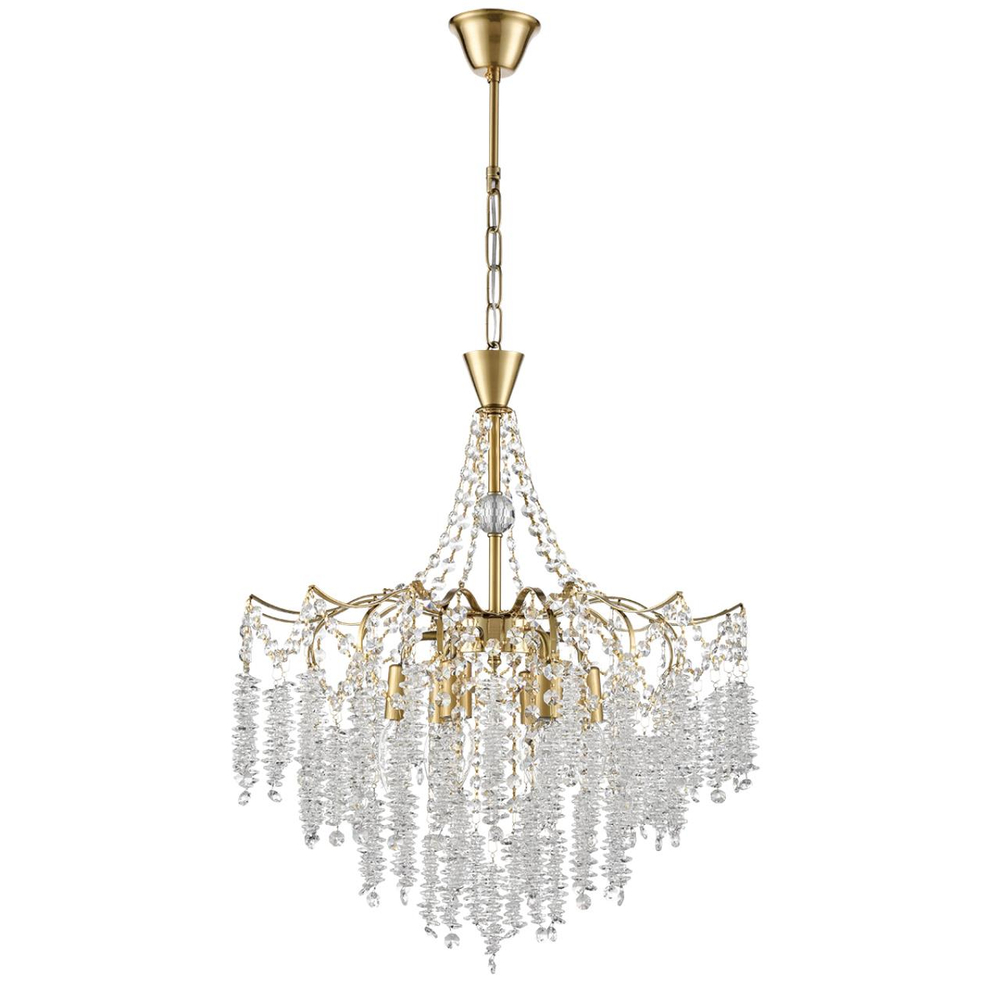 8243/6 CLASSI LN26 086 латунь, металл Люстра подвесная E14 6*40W 220V KRISTINA