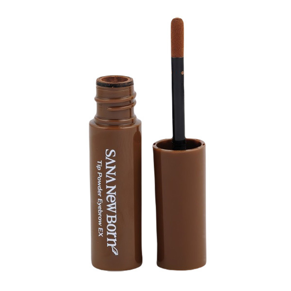 Пудра для бровей тон #02 Светло-коричневый Sana New Born Tip Powder Eyebrow EX