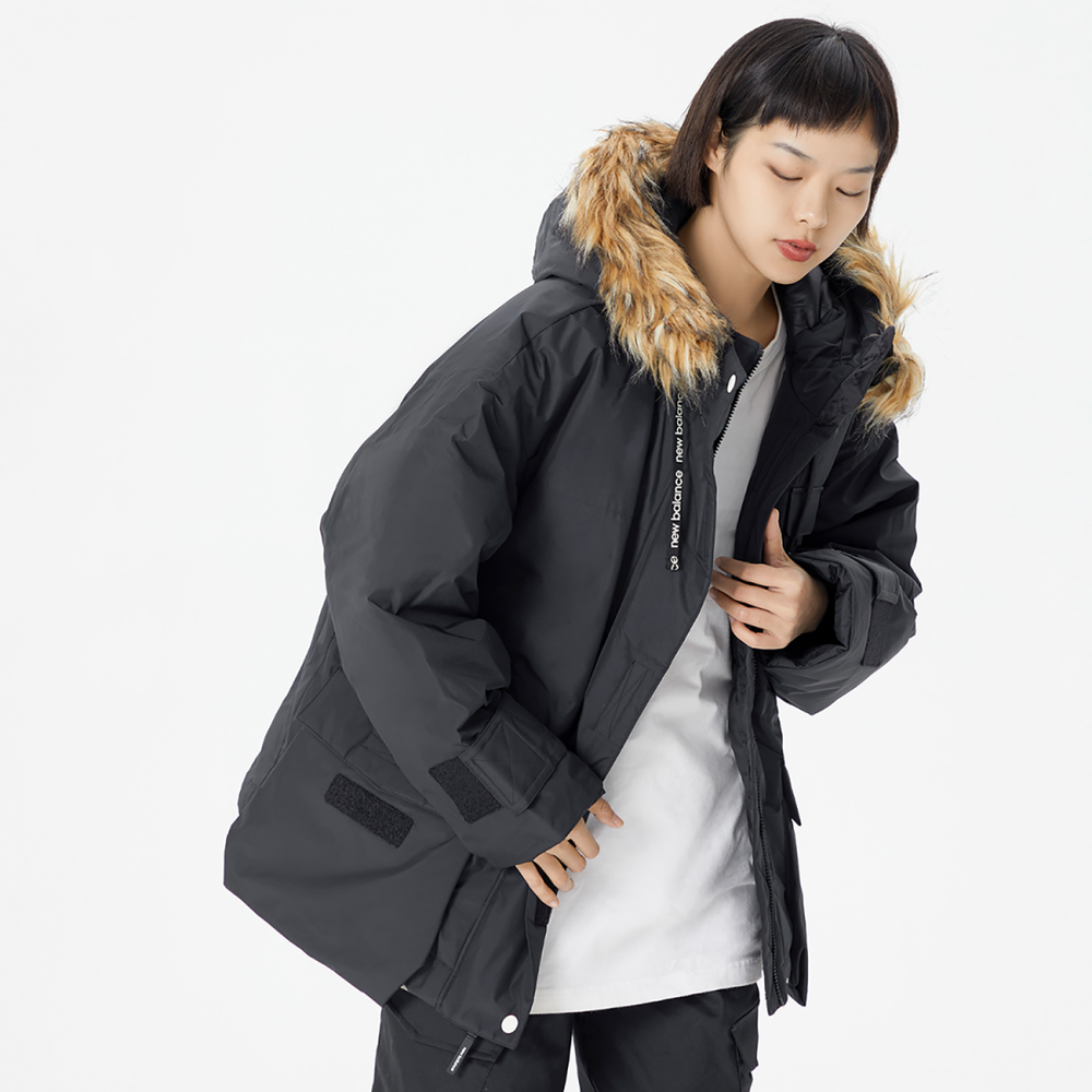 Куртки New Balance Logo, AWJ14366-BK