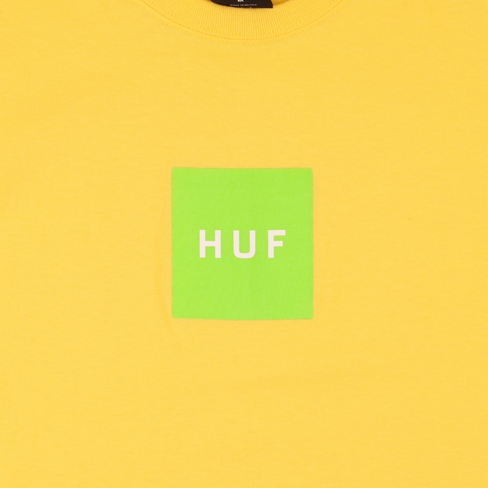 Футболка мужская HUF Essentials Box Logo - купить в магазине Dice с бесплатной доставкой по России