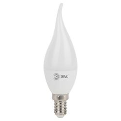 Лампочка светодиодная ЭРА STD LED BXS-9W-827-E14 E14 / Е14 9Вт свеча на ветру теплый белый свет